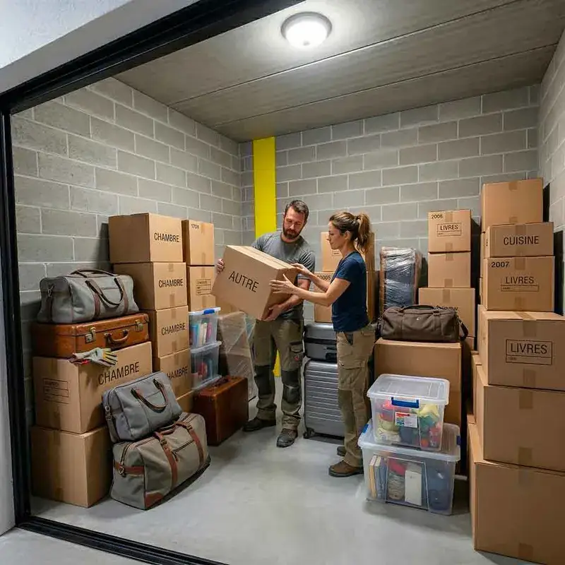 Box de stockage 32m³ SecureBox Charleroi